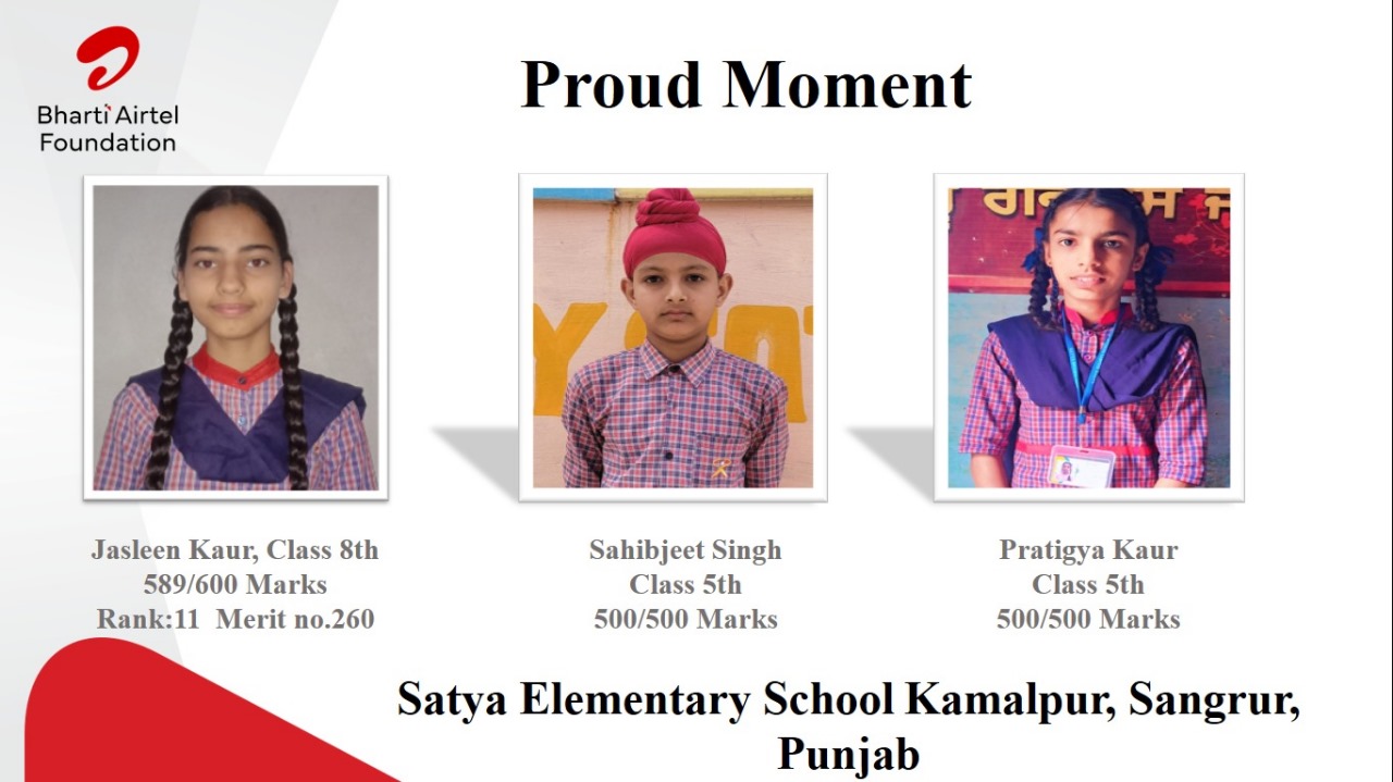 Students from Satya Bharti School reach a new milestone with their Class V and VIII Board Results
