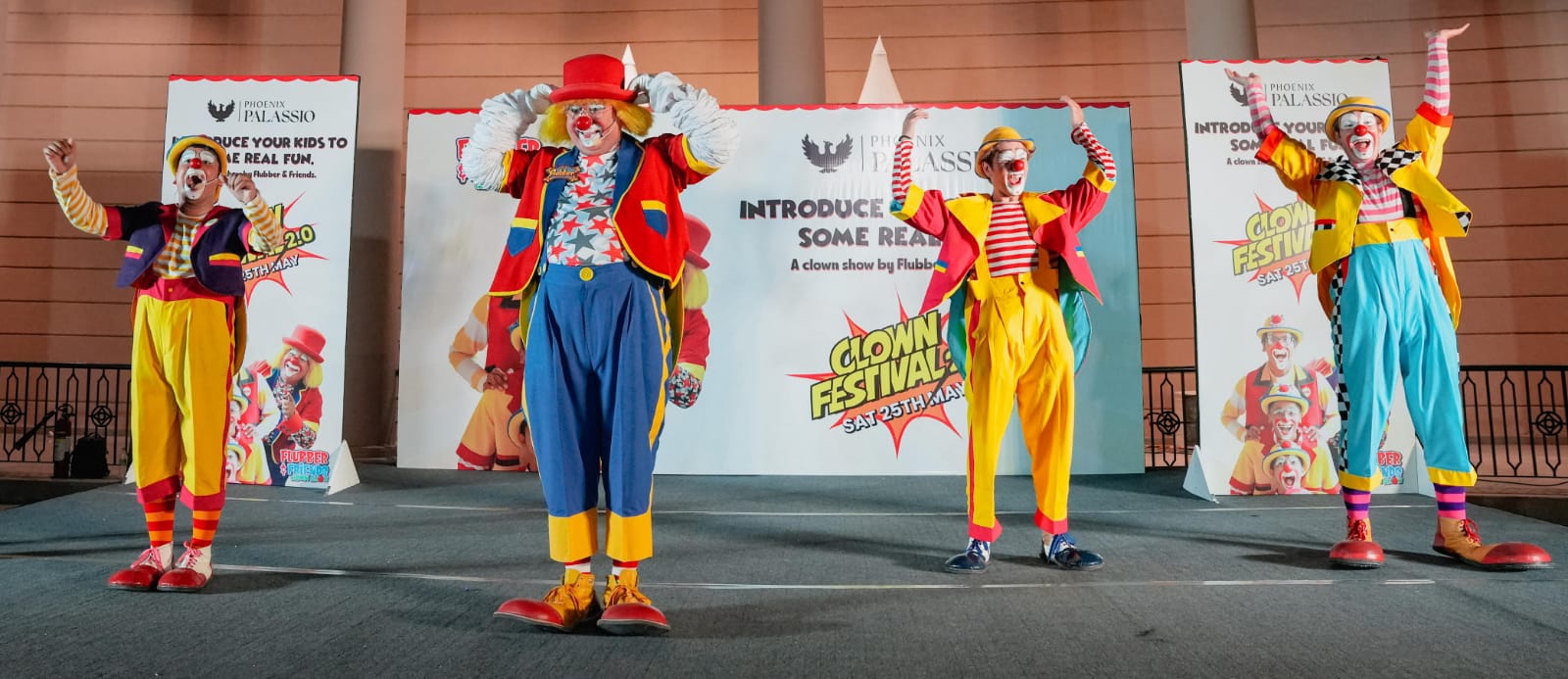 Phoenix Palassio Hosts Clown Fest 2.0 with Flubber and Friends