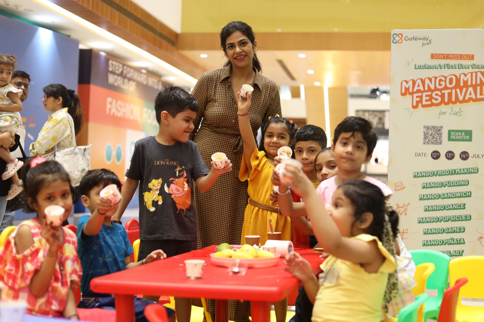 Shalimar Gateway Mall's Mango-Mino Fest: Captivating Families with Fun and Flavor