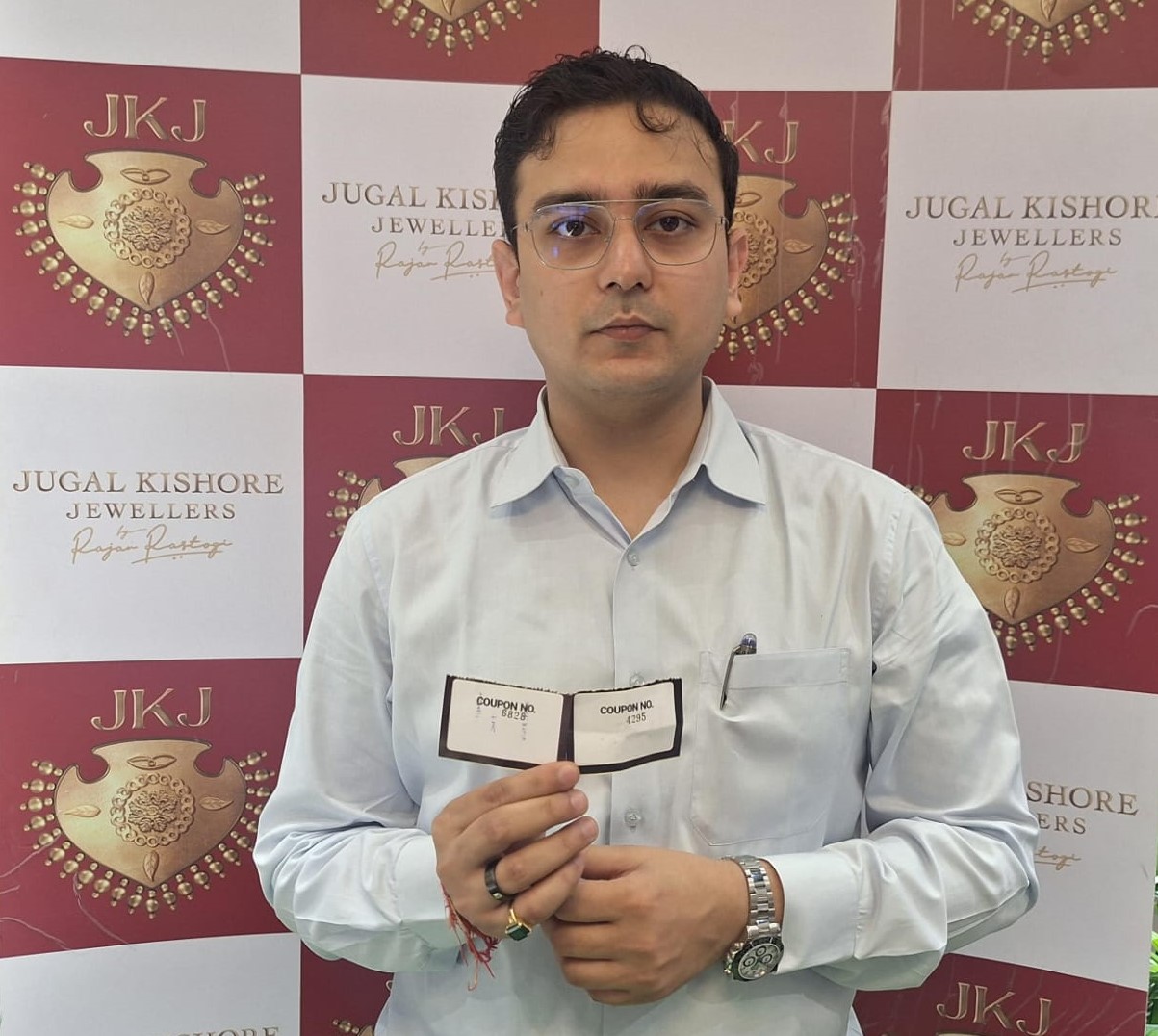 Lucky Winners Win Baleno Car and Thailand Trip by Shopping at Jugal Kishore Jewellers 'by Rajan Rastogi'