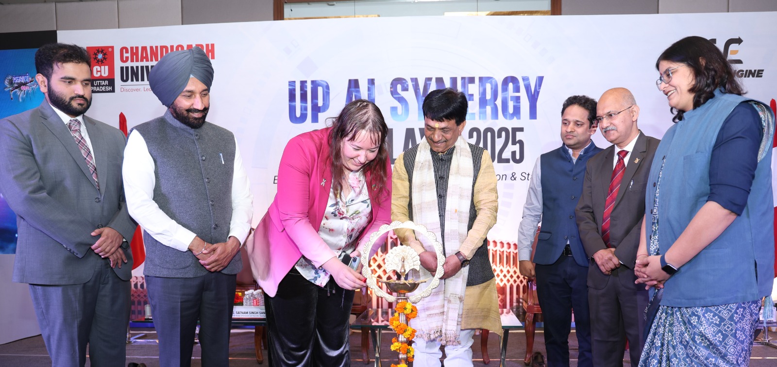 Chandigarh University Hosts ‘UP AI Synergy Conclave 2025’, Brings Key Stakeholders Together to Shape India’s AI Future